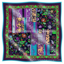 Wholesale Scarf Large Square 100% Pure Silk Satin Wholesale Scarf